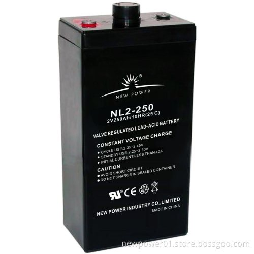 2V250ah Sealed Lead Acid Battery for Telecommunication (NL2-250)